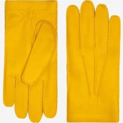 Matteo - Italian Gloves Made Of American Deerskin Leather With Cashmere Lining