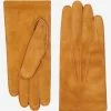 Beatrice - Italian Suede Leather Gloves With Luxurious Natural Sheep Fur Lining