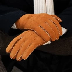 Tommaso - Italian Suede Leather Gloves With Luxurious Natural Sheep Fur Lining 18 Tommaso - Italian Suede Leather Gloves With Luxurious Natural Sheep Fur Lining -Fratelli Orsini Shop 1 b46e6d0d a760 445a a691 cd09d2907324