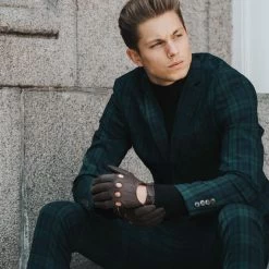 Mario (dark Brown) - Italian Lambskin Leather Driving Gloves & Touchscreen Feature -Fratelli Orsini Shop 4 52b352ca a2b9 4e28 a532 de813c85591a