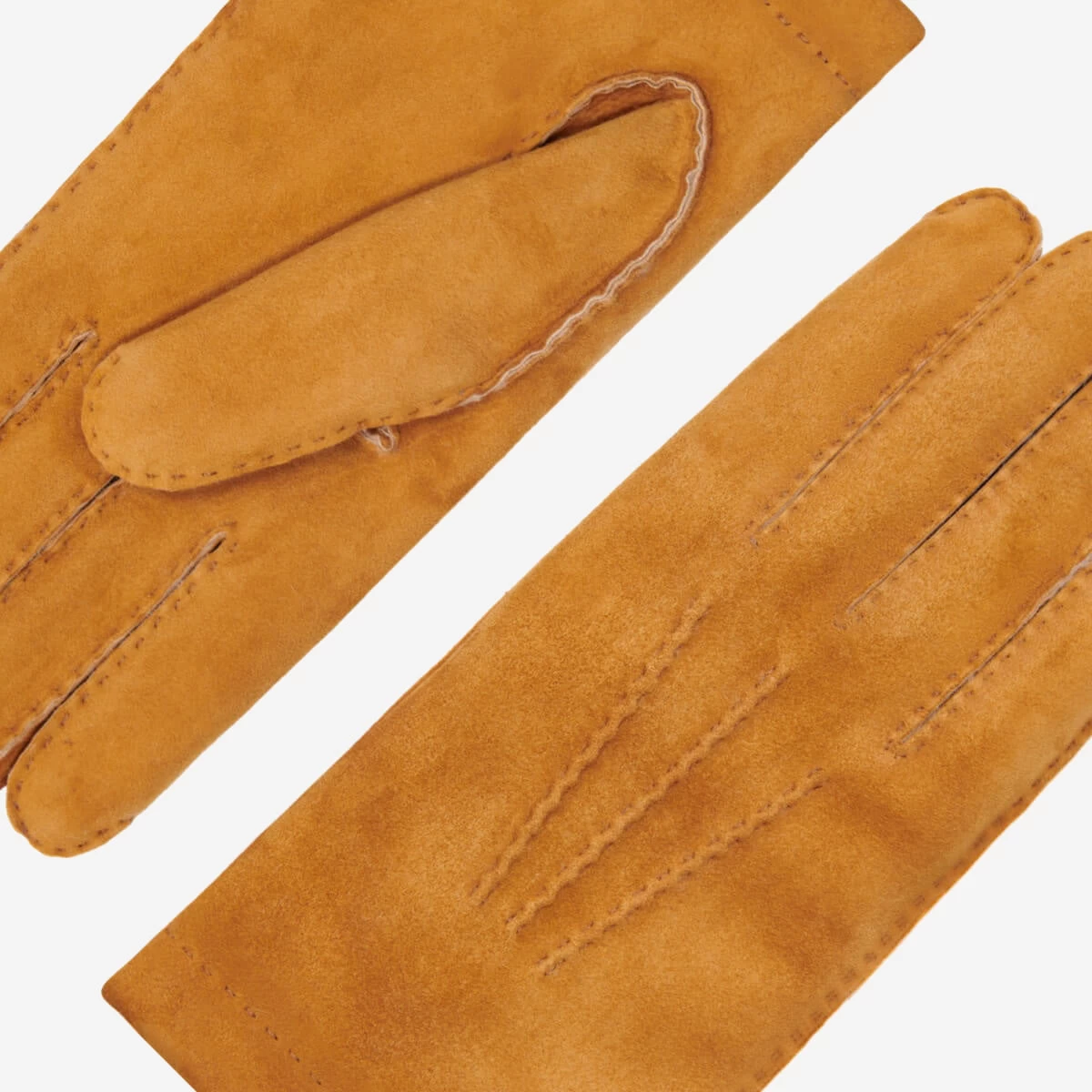 Beatrice - Italian Suede Leather Gloves With Luxurious Natural Sheep Fur Lining 5 Beatrice - Italian Suede Leather Gloves With Luxurious Natural Sheep Fur Lining - Image 5