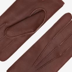 Diego (brown) - Italian Gloves Made Of American Deerskin Leather With Rabbit Fur Lining -Fratelli Orsini Shop 5 8d97b7c8 71a0 48f7 b3c4 c1f6bc22885e
