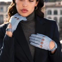 Alessa (sky) - Classic Italian Lambskin Leather Driving Gloves 15 Alessa (sky) - Classic Italian Lambskin Leather Driving Gloves -Fratelli Orsini Shop Alessa 6 757204de 7a69 4f15 9df6 28cf59eac6b3