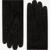 Angelo (black) - Suede Leather Gloves With Luxurious Cashmere Lining