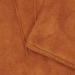 Angelo (cognac) - Suede Leather Gloves With Luxurious Cashmere Lining -Fratelli Orsini Shop Angelo suede camel men fratelli orsini 3