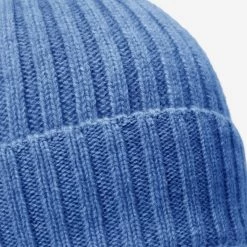 Fratelli Orsini Shop -Fratelli Orsini Shop Cashmere beanie blue fratelli orsini 2