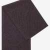 Riccardo (brown & Blue) - 100% Cashmere Scarf With Pattern