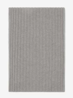 Napoli (light Grey) - 100% Cashmere Ribbed Scarf (unisex) -Fratelli Orsini Shop Cashmere scarf men women fratelli orsini 3 064bceb2 2175 4e80 9234 f583d4bf086c
