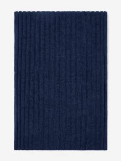Napoli (navy Blue) - 100% Cashmere Ribbed Scarf (unisex) -Fratelli Orsini Shop Cashmere scarf men women fratelli orsini 3 c97a9c1b 7340 46f7 812c c37c853a57eb