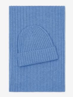 Napoli (light Blue) - 100% Cashmere Ribbed Scarf (unisex) -Fratelli Orsini Shop Cashmere scarf men women fratelli orsini 4 194066dd cb34 4c9c 833b f99196abe453