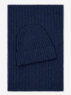 Napoli (navy Blue) - 100% Cashmere Ribbed Scarf (unisex) -Fratelli Orsini Shop Cashmere scarf men women fratelli orsini 4 9a690473 7647 4e30 90d5 65b8c23cba0d