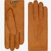 Donatella (brown) – Luxurious Italian Peccary Leather Gloves With Cashmere Lining