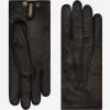 Donatella (black) – Luxurious Italian Peccary Leather Gloves With Cashmere Lining