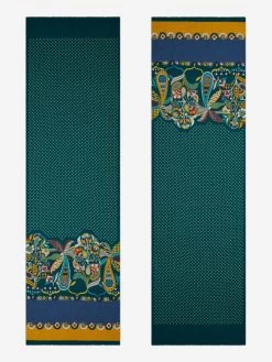 Edoardo (dark Green) - Soft And Lightweight Italian Scarf From 100% Wool 13 Edoardo (dark Green) - Soft And Lightweight Italian Scarf From 100% Wool -Fratelli Orsini Shop Edoardo green scarf men fratelli orsini 2