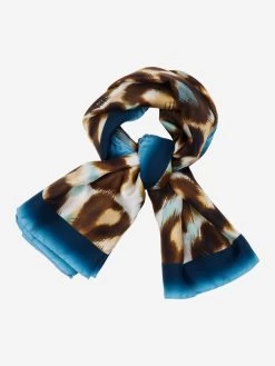 Bruna (blue)- Soft And Lightweight Italian Foulard From Pure Silk -Fratelli Orsini Shop FO Bruna silk scarf C1 3 2d574439 5a47 4304 a1e7 bc8c4c732f95