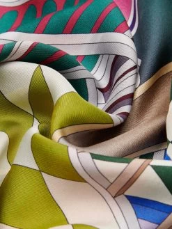 Fiorella (green) - Soft And Lightweight Italian Foulard From Pure Silk -Fratelli Orsini Shop FO Fiorella Silk Scarf 5 39bfc7ae 6270 455f 94c8 948185e057b1