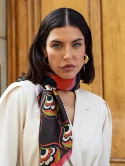 Giorgia (green/pink) - Soft And Lightweight Italian Foulard From Pure Silk 21 Giorgia (green/pink) - Soft And Lightweight Italian Foulard From Pure Silk -Fratelli Orsini Shop FO Giorgia Silk Scarf 10 453787f1 4f15 42d2 a4c9 c8859b720b9d