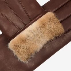 Francesca (brown) - Italian Lambskin Leather Gloves With Brown Rabbit Fur Lining 17 Francesca (brown) - Italian Lambskin Leather Gloves With Brown Rabbit Fur Lining -Fratelli Orsini Shop Francesca 4 c32cf843 3a1a 4937 818b eee5627f5cc8