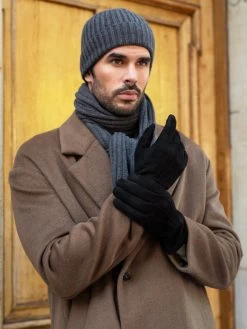 Napoli (dark Grey) - 100% Cashmere Ribbed Scarf (unisex) 31 Napoli (dark Grey) - 100% Cashmere Ribbed Scarf (unisex) -Fratelli Orsini Shop Fratelli orsini scarf beanie cashmere 2 974ac50c fdde 4ed3 a3b0 09783f01ce17