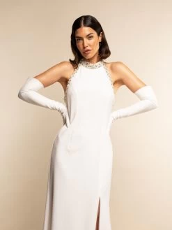 Gabriella (white) - Italian Unlined 16-button Length Leather Bridal / Opera Gloves -Fratelli Orsini Shop Gabriella bridal leather gloves fratelli orsini 6 21b018e3 4965 457e 884a 5a4357bf39bb