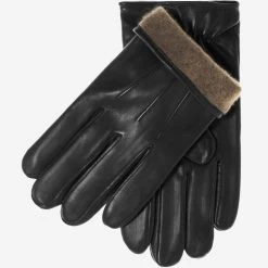 Fratelli Orsini Shop 29 Giovanni (black) - Classic Italian Lambskin Leather Gloves With Cashmere Lining