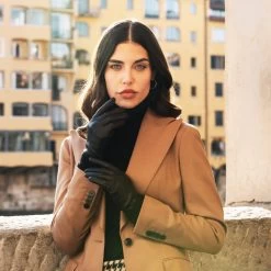 Isabella (black) - Italian Lambskin Leather Gloves With Cashmere Lining & Touchscreen Feature -Fratelli Orsini Shop Isabella 9 1622ba4b c9d2 40b3 beb9 b5df5220d703