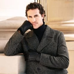 Lorenzo (black) - Italian Gloves Made Of American Deerskin Leather With Cashmere Lining -Fratelli Orsini Shop Lorenzo 3 78770ebb 3ed5 402d b891 6b9114d4cb27