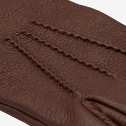 Lorenzo (brown) - Italian Gloves Made Of American Deerskin Leather With Cashmere Lining -Fratelli Orsini Shop Lorenzo 4 8258950f d5c2 4a21 9005 779a758f8154