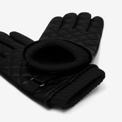 Luca (black) - Italian Lambskin Leather Gloves With Cashmere Lining And Checkered Pattern -Fratelli Orsini Shop Luca black lambskin leather gloves men fratelli orsini 4 de6dca4d 68ed 4178 800b f948c4788b88