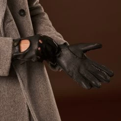 Marcello (black) – Luxurious Italian Peccary Driving Gloves -Fratelli Orsini Shop Marcello 5 c9cb6688 3a1a 4887 b676 91760e8ad685