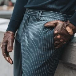 Mario (brown) - Italian Lambskin Leather Driving Gloves 17 Mario (brown) - Italian Lambskin Leather Driving Gloves -Fratelli Orsini Shop Mario brown 1