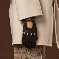 Raffaella (black) – Luxurious Italian Peccary Driving Gloves -Fratelli Orsini Shop Rafaella 2 3942f0bd 45b8 45d3 9d2c 9b851dfc4900