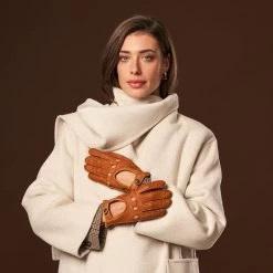 Raffaella (brown) – Luxurious Italian Peccary Driving Gloves -Fratelli Orsini Shop Rafaella 5 0c6bdd33 25d2 49b8 a74e 4997bc21b9c0