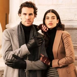 Rossana (cordovan) - Italian Fingerless Lambskin Leather Driving Gloves -Fratelli Orsini Shop Rossana 4 5145c325 468b 4e8e ac1b 0ba8f145f9cb