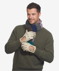 CA3335 (alabaster) - Handsewn Italian Peccary Men's Driving Gloves -Fratelli Orsini Shop ca3335 a l cad5cc38 655d 468d 96a3 c05c378e2b2d