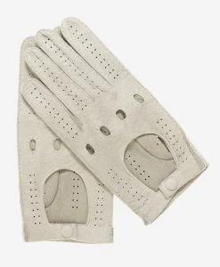Fratelli Orsini Shop 33 CA3335 (alabaster) - Handsewn Italian Peccary Men's Driving Gloves