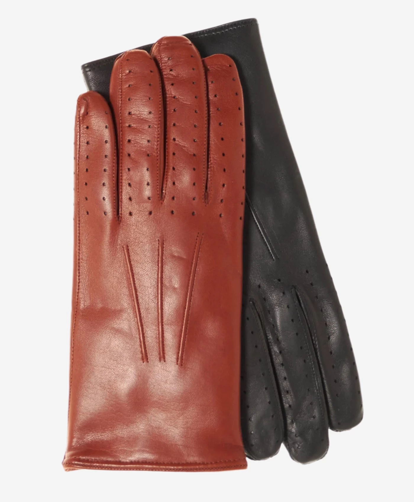 CA3630 (black) - Men's Italian Winter Lambskin Driving Gloves Lined In Cashmere 3 CA3630 (black) - Men's Italian Winter Lambskin Driving Gloves Lined In Cashmere - Image 3