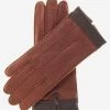 CA4384 (cork) - Women's Italian Cashmere Lined Peccary Gloves