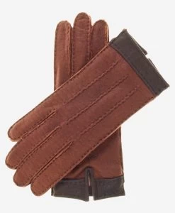 CA4384 (cork) - Women's Italian Cashmere Lined Peccary Gloves