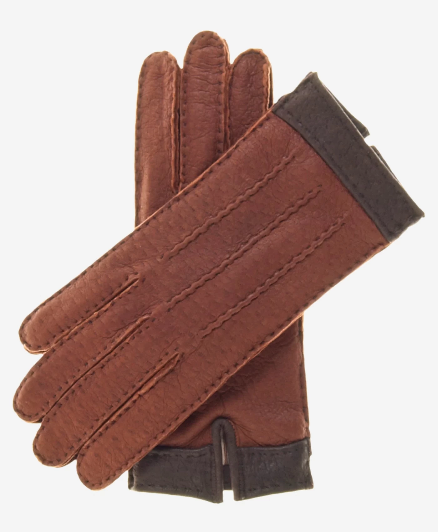 CA4384 (cork) - Women's Italian Cashmere Lined Peccary Gloves 1 CA4384 (cork) - Women's Italian Cashmere Lined Peccary Gloves