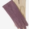 CA4538 (lilac) - Handsewn Italian Cashmere Lined Women's Carpincho Dress Gloves
