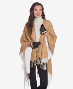 CA4661 (black) - Women's Handsewn Cashmere Lined Deerskin Gloves With Distinctive Strap And Buckle -Fratelli Orsini Shop ca4661 blk7 1