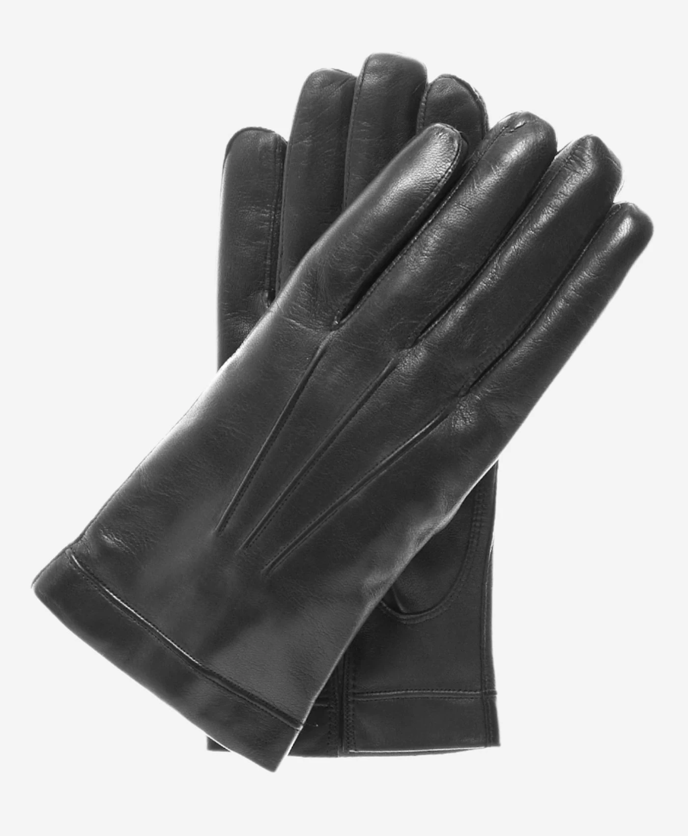 CC3301 (black) - Men's Italian Cashmere Lined Touchscreen Leather Gloves 1 CC3301 (black) - Men's Italian Cashmere Lined Touchscreen Leather Gloves
