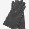 CC3341 (black) - Men's Italian Cashmere Lined Leather Gloves