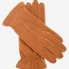 CC4515 (saddle) - Women's Italian Cashmere Lined Deerskin Gloves