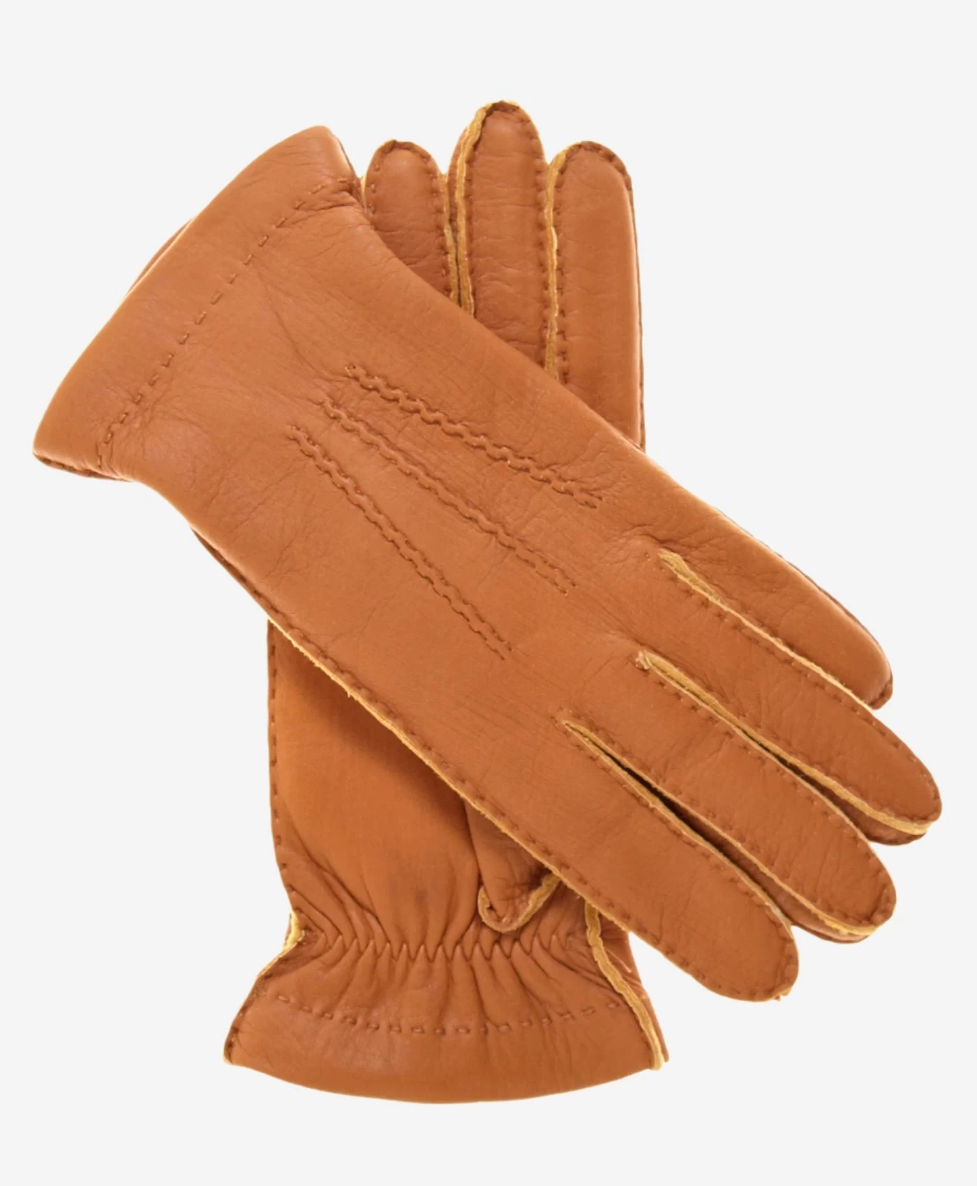 CC4515 (saddle) - Women's Italian Cashmere Lined Deerskin Gloves 1 CC4515 (saddle) - Women's Italian Cashmere Lined Deerskin Gloves