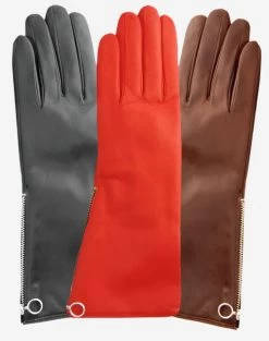CC4879W4 (brown) - "4 Button Length" Italian Cashmere Lined Gloves With Side Zipper -Fratelli Orsini Shop cc4879w4 f1713fd5 93d0 47b6 b805 1c2ca0decdb7