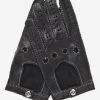 CD3501 (black) - Men's Handsewn Italian Lambskin Leather Driving Gloves