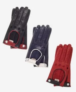 CD4134 (navy) - Women's Italian Lambskin Driving Gloves 13 CD4134 (navy) - Women's Italian Lambskin Driving Gloves -Fratelli Orsini Shop cd4134 l