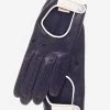 CD4134 (navy) - Women's Italian Lambskin Driving Gloves